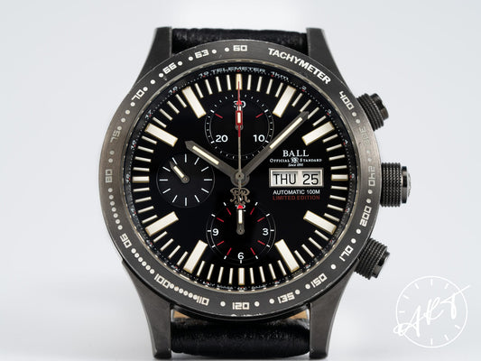 Ball Fireman Day-Date Chronograph Black PVD-Coated Stainless Steel Automatic Watch CM2192C