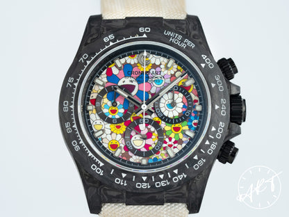 Cronus ART Daytona Chrono Multicolor Dial Carbon Fiber 501 Pcs Ltd Watch B&P