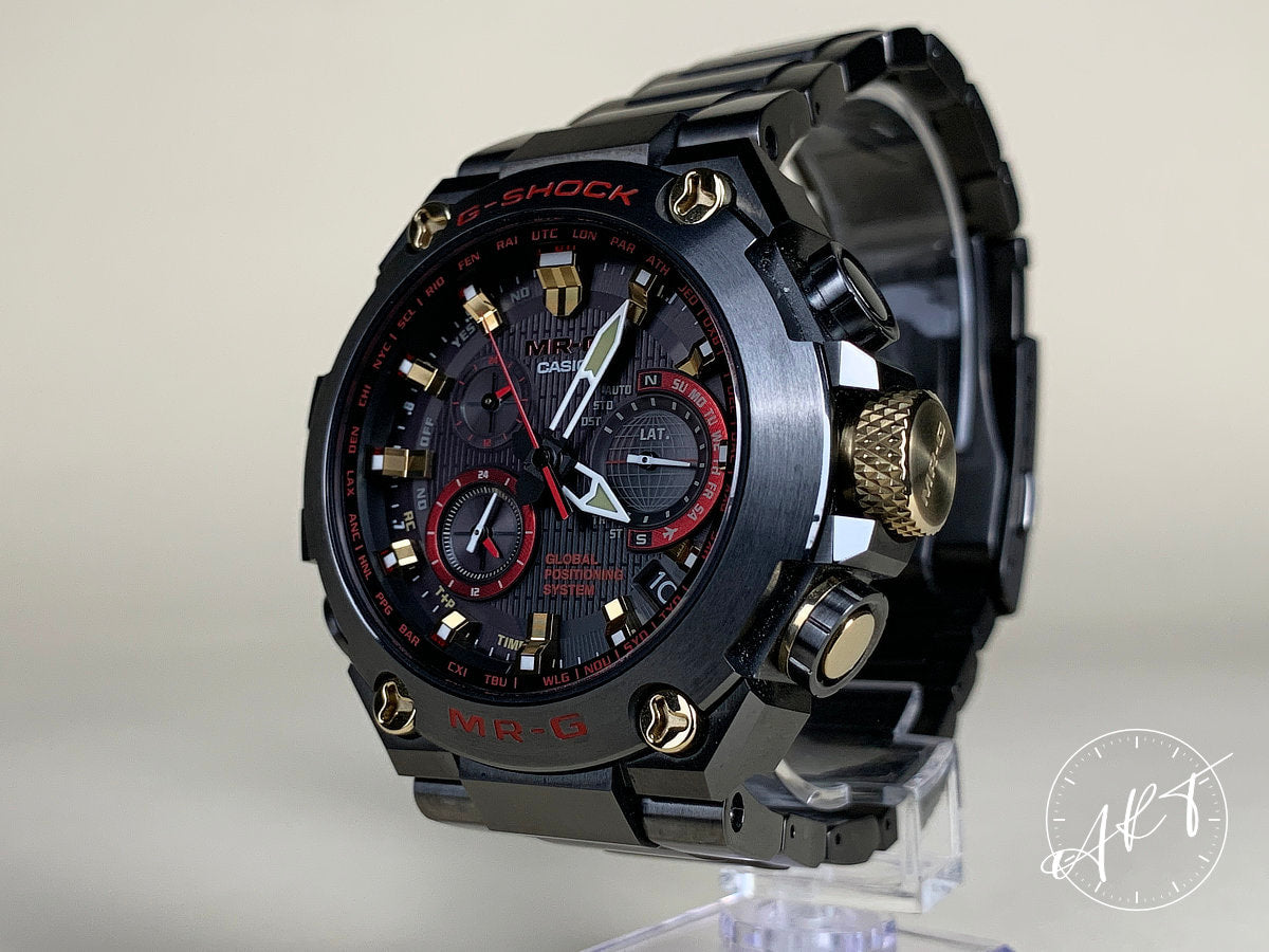 NEW G-Shock MR-G Black Dial Titanium 10 Pcs Ltd Watch BP *Kikuo Ibe Autographed*