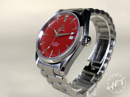 Omega Seamaster Red Dial SS Auto Marui Ltd Ed Diver Watch 2503.60.00 w/ B&P