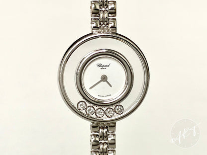 Chopard Happy Diamonds 18K WG Quartz Ladies Watch 4112 *18K WG Bracelet*