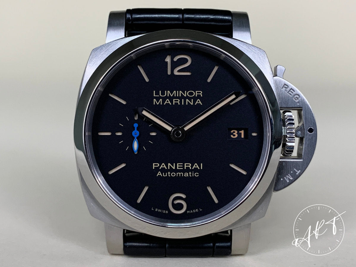 2019 Panerai PAM 1392 Luminor 1950 3 Days Black Dial SS Diver Watch PAM01392 BP