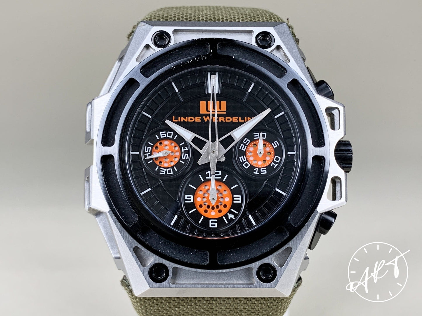 Linde Werdelin Spidospeed Chrono Black & Orange Dial Carbon Fiber Orange Ltd Watch BP