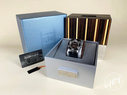 Roger Dubuis Easy Diver 46 Black Carbon Fiber Dial Titanium K10 Ltd Watch SE46 BP