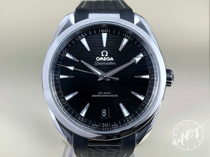 Omega Seamaster Aqua Terra 150M Master Chronometer Black Dial SS Diver Watch BP