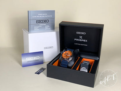 NEW Seiko Prospex Orange Turtle “Nemo” Asia 300 Pcs Ltd Diver Watch SRPC95J1 BP