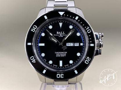 Ball Engineer Hydrocarbon Chronometer Day-Date Black Dial Watch DM2218B BP