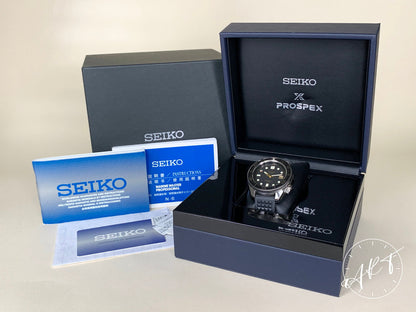 NEW Seiko Prospex Hi-Beat Black Dial SS Auto Ltd Ed Diver Watch SBEX007 w/ B&P