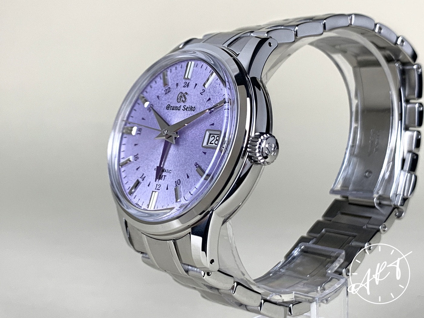 NEW Grand Seiko Elegance GMT Purple Dial 50 Pcs Wako Ltd Watch SBGM249 BP