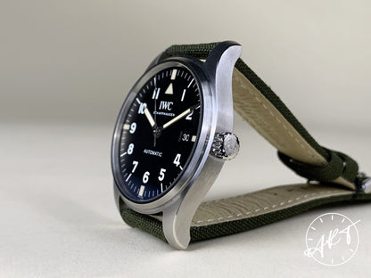 IWC Pilot's Mark XVIII Black Dial SS Auto Tribute to Mark 11 Ltd Watch IW327007