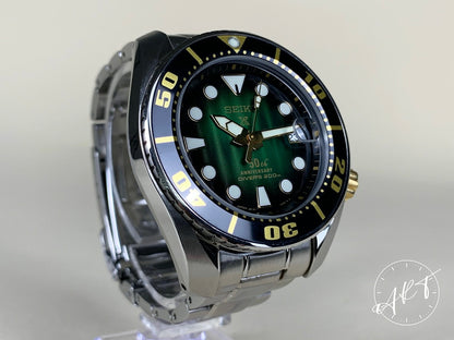 NEW Seiko Prospex Green Sumo SS 50th Anniv Thailand Ltd Watch SPB031J1 BP