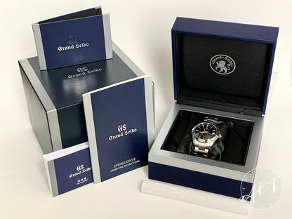 NEW Grand Seiko Heritage Blue Dial Spring Drive Shinjuku Isetan Ltd Watch SBGA377 BP