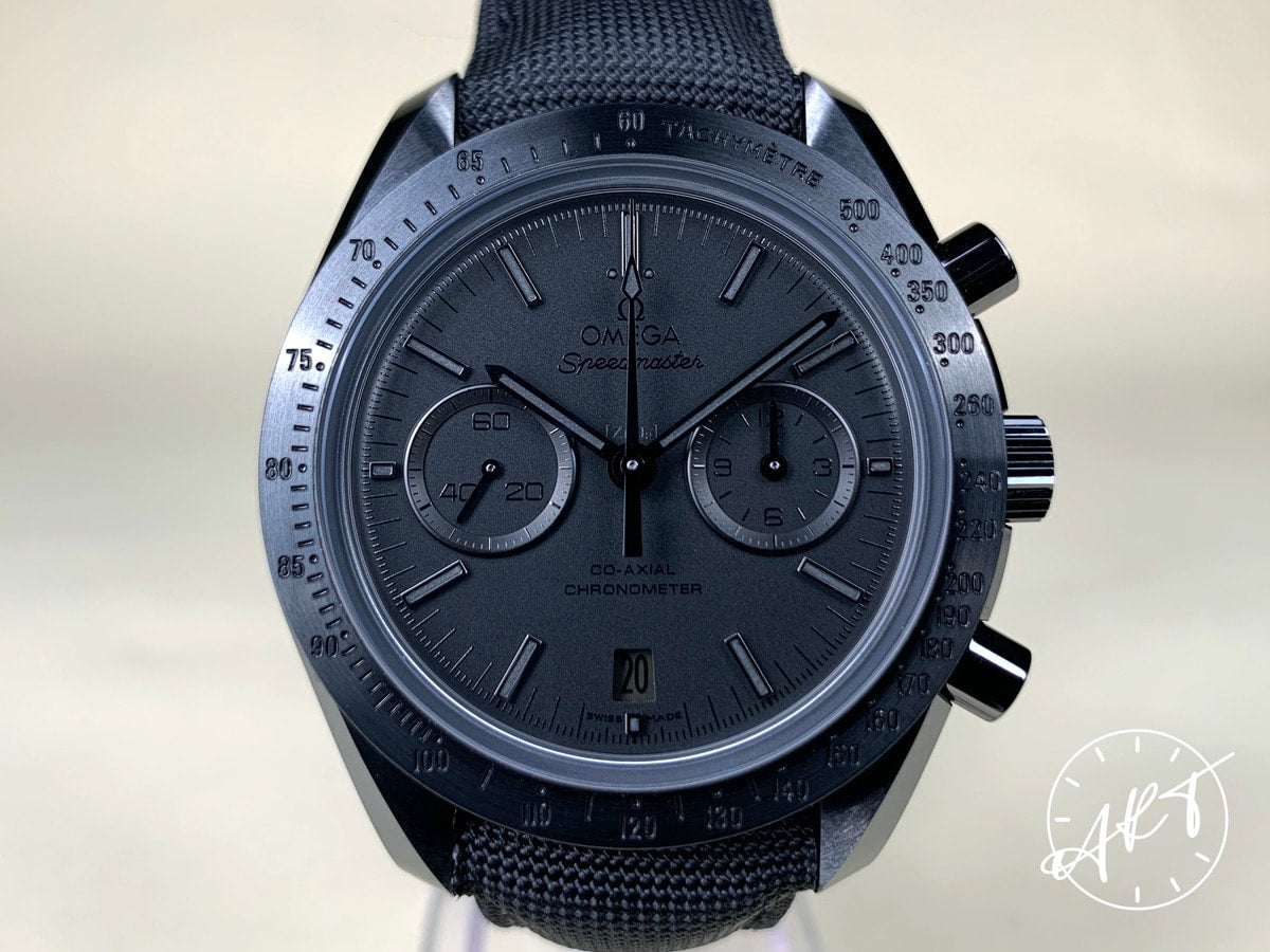 Omega Speedmaster Dark Side of the Moon Black Black Ceramic Pilot Watch BP