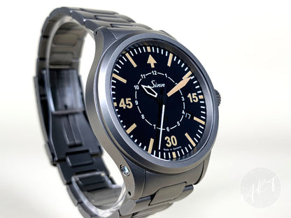 Sinn 856 B-Uhr Black Dial Tegimented Steel Auto Ltd Ed Pilot Watch in FULL SET