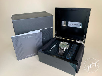 NEW Panerai PAM 911 Luminor Green Dial “Last One for Paneristi” Ltd Watch PAM00911 BP