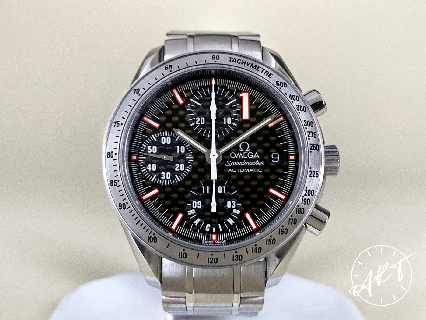 Omega Speedmaster Carbon Fiber Dial “Michael Schumacher” Ltd Watch 3519.50.00 BP