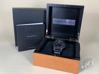 Panerai PAM 616 Luminor Submersible 1950 Black Dial Carbotech Watch PAM00616 BP