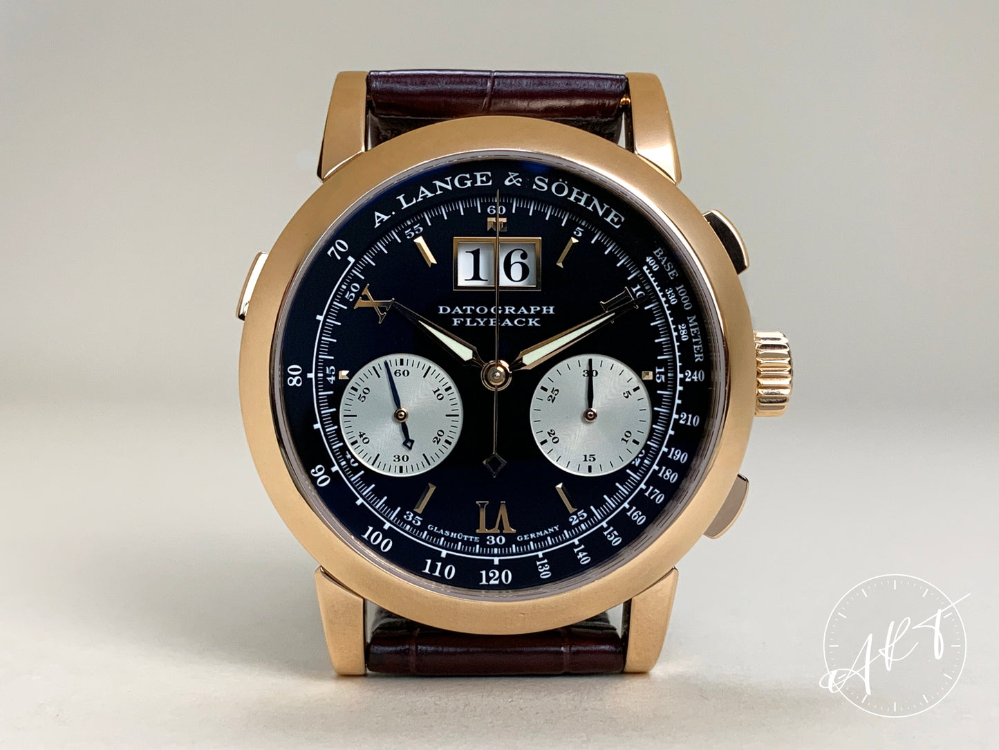 A. Lange & Söhne Datograph Reverse Panda Dial “Dufour” 18K RG Watch 403.031 BP