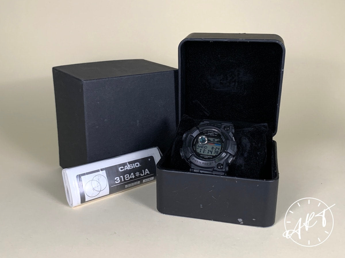 G-Shock Frogman Black Dial Quartz 30th Anniversary Edition Watch in FULL SET