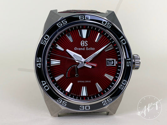 Grand Seiko Sport Red Dial Spring Drive Godzilla 65th Anniv Ltd Watch SBGA405 BP