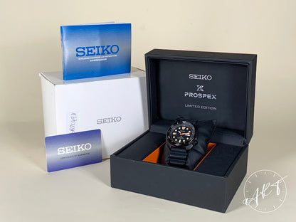 Seiko Prospex Black Turtle Black Dial PVD SS Auto Ltd Diver Watch SRPC49J1 BP