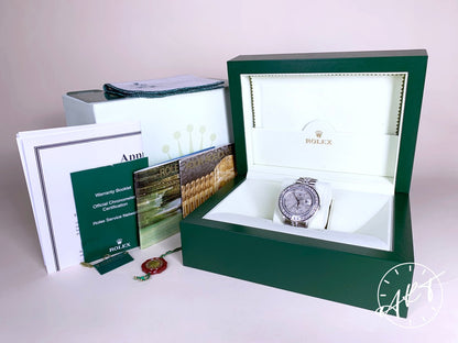 1979 Rolex Day-Date President Silver Dial 18K WG & Diamond Watch 18039 w/ Box