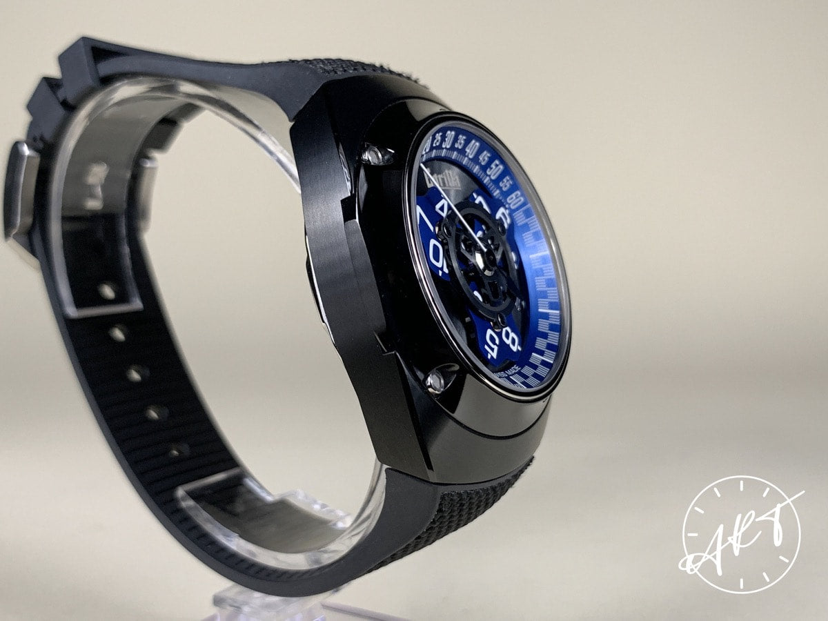 Gorilla Outlaw Drift Black Series Black & Blue Dial Black Titanium Ltd Watch BP