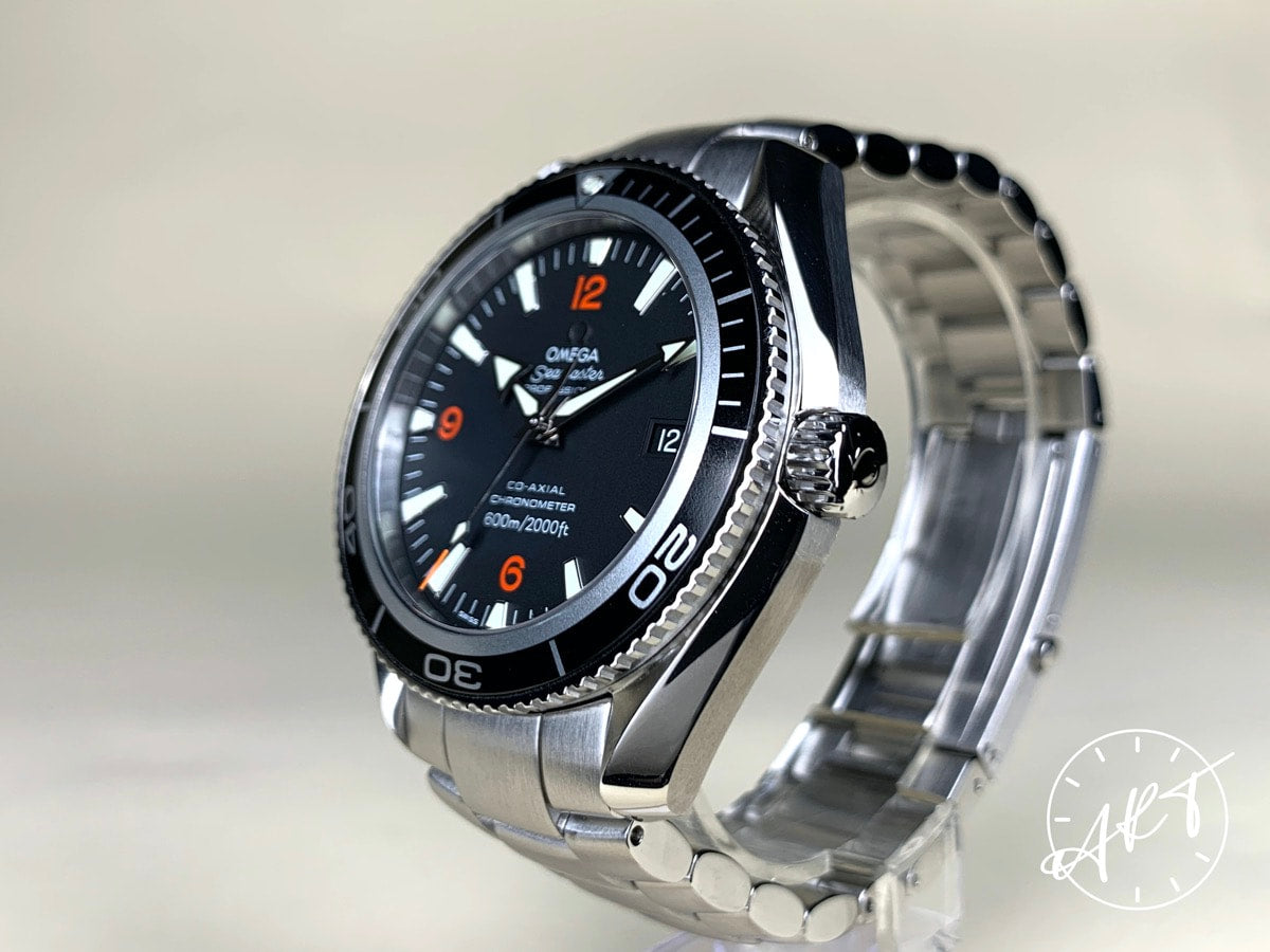 Omega Seamaster Planet Ocean 2500C Black Dial SS Auto Diver Watch 2201.51.00 BP