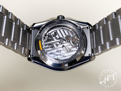 Grand Seiko Evolution 9 GMT “Mistflake” Titanium Spring Drive Watch SBGE285 BP