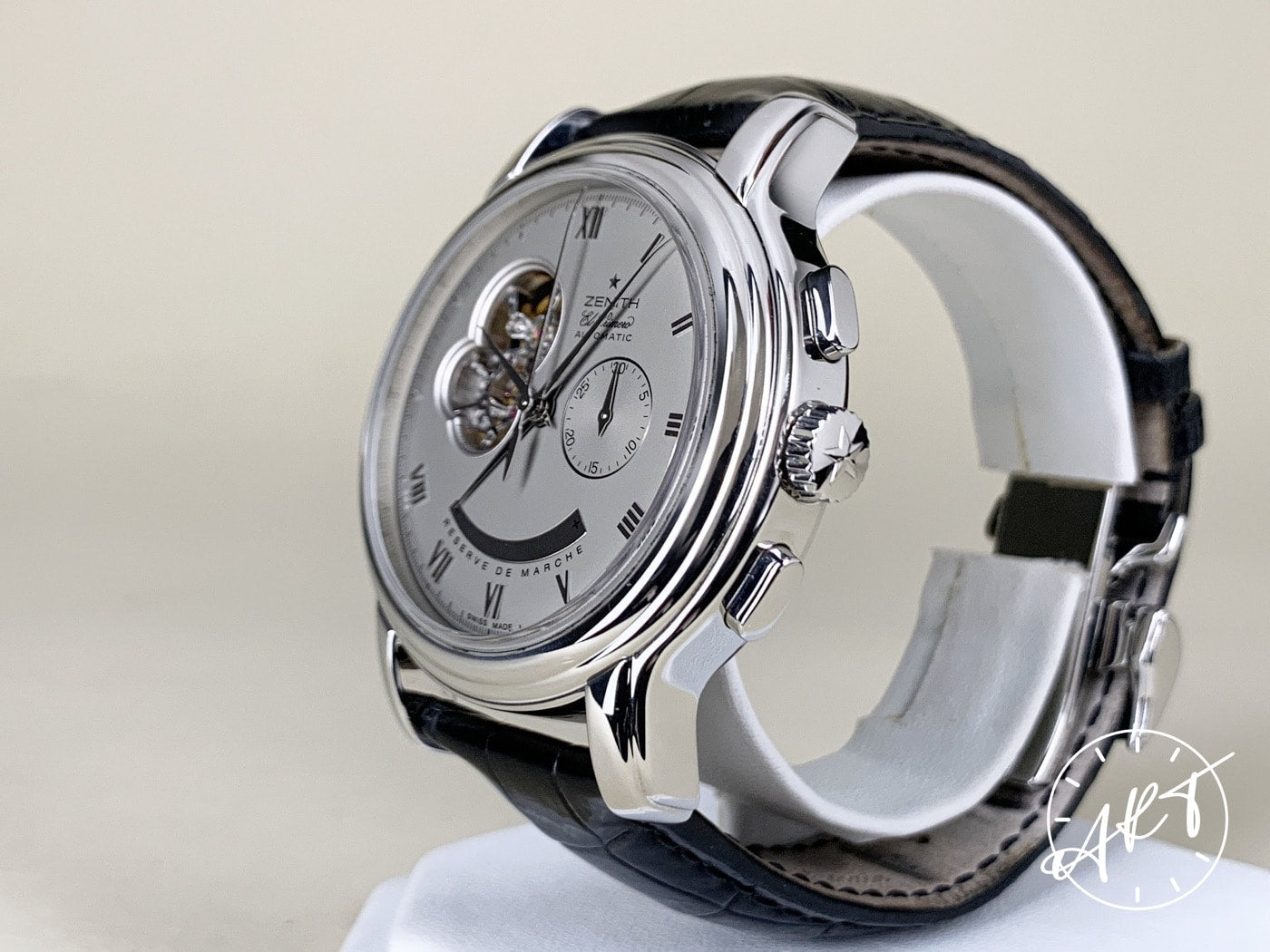 Zenith Chronomaster Silver Dial Stainless Steel Automatic XXT Watch in FULL SET