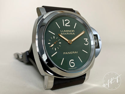 NEW Panerai PAM 911 Luminor Green Dial “Last One for Paneristi” Ltd Watch PAM00911 BP