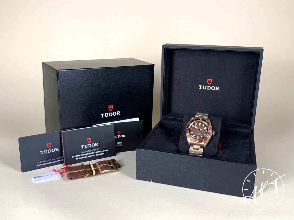 NEW Tudor Black Bay Fifty-Eight Brown Dial Bronze BOUTIQUE Edition Watch 79012M BP