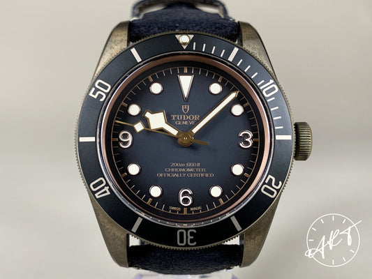 2020 Tudor Black Bay Bronze Black Bezel Slate Gray Dial Bronze Diver Watch 79250BA BP