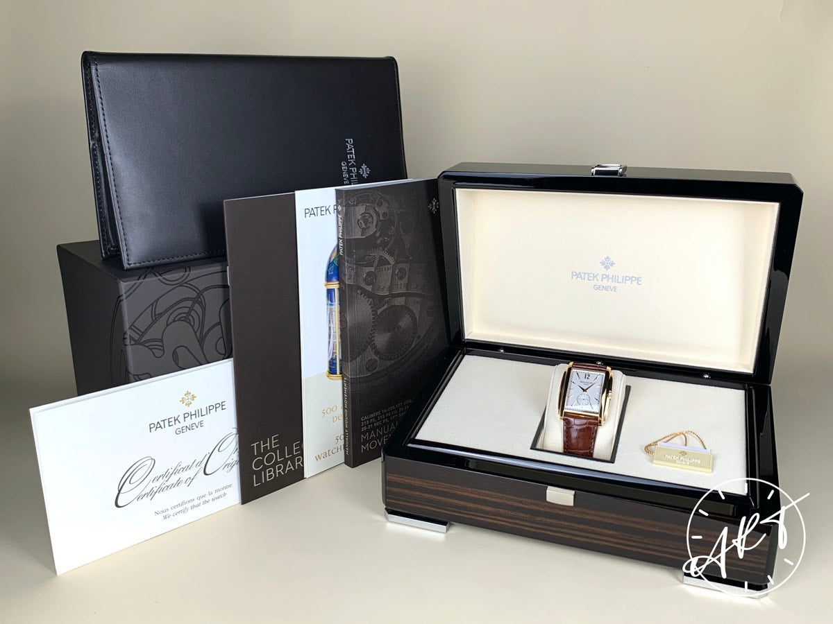 2019 Patek Philippe Gondolo Silver Dial 18K Gold Manual Watch 5124J-001 w/ B&P