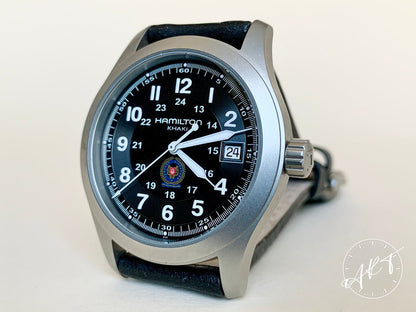 Hamilton Khaki Black Dial Quartz SAF Singapore Air Force Military Watch