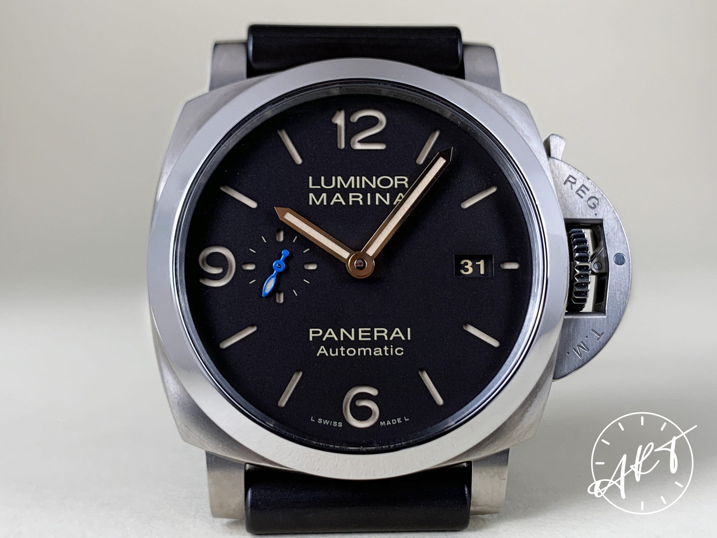 Panerai PAM 1351 Luminor Marina 1950 3 Days Brown Dial Titanium Diver Watch PAM01351 w/Box