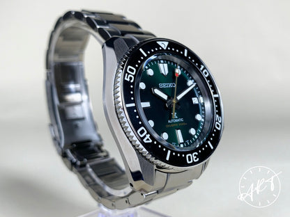 NEW Seiko Prospex Green Dial SS Auto 140th Anniversary Ltd Diver Watch SPB207 BP