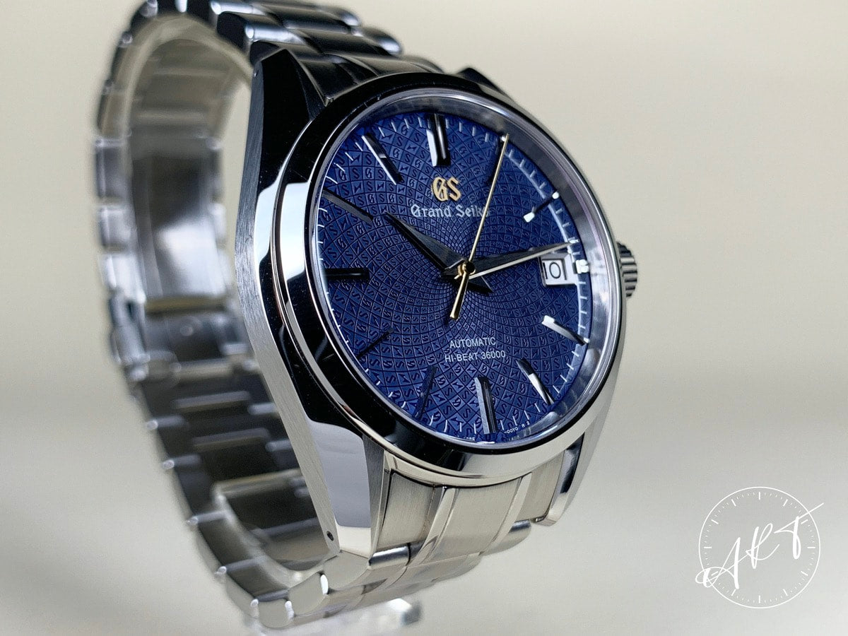 NEW Grand Seiko Heritage Hi-Beat Blue Dial SS 20th Anniv Ltd Watch SBGH267 BP