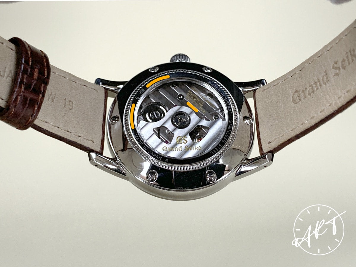 Grand Seiko Elegance Hi-Beat GMT Cream Dial SS Auto Watch SBGM221 w/ B&P
