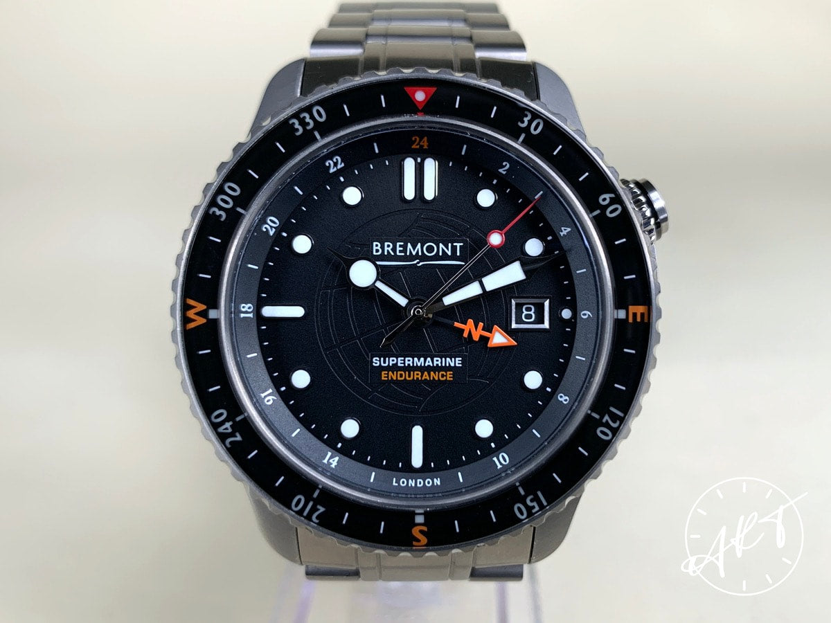 Bremont Endurance Black Dial Titanium Auto Special Ltd Ed Diver Watch w/ B&P