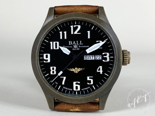 Ball Engineer III Bronze Star Black Dial Bronze Auto Ltd Pilot Watch NM2186C BP