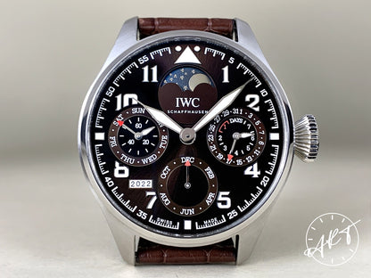 IWC Big Pilot Perpetual Calendar Moonphase Antoine de Saint Exupery Ltd Watch BP