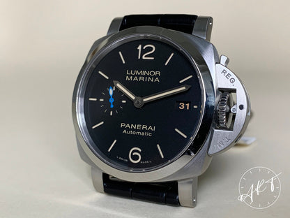 2019 Panerai PAM 1392 Luminor 1950 3 Days Black Dial SS Diver Watch PAM01392 BP