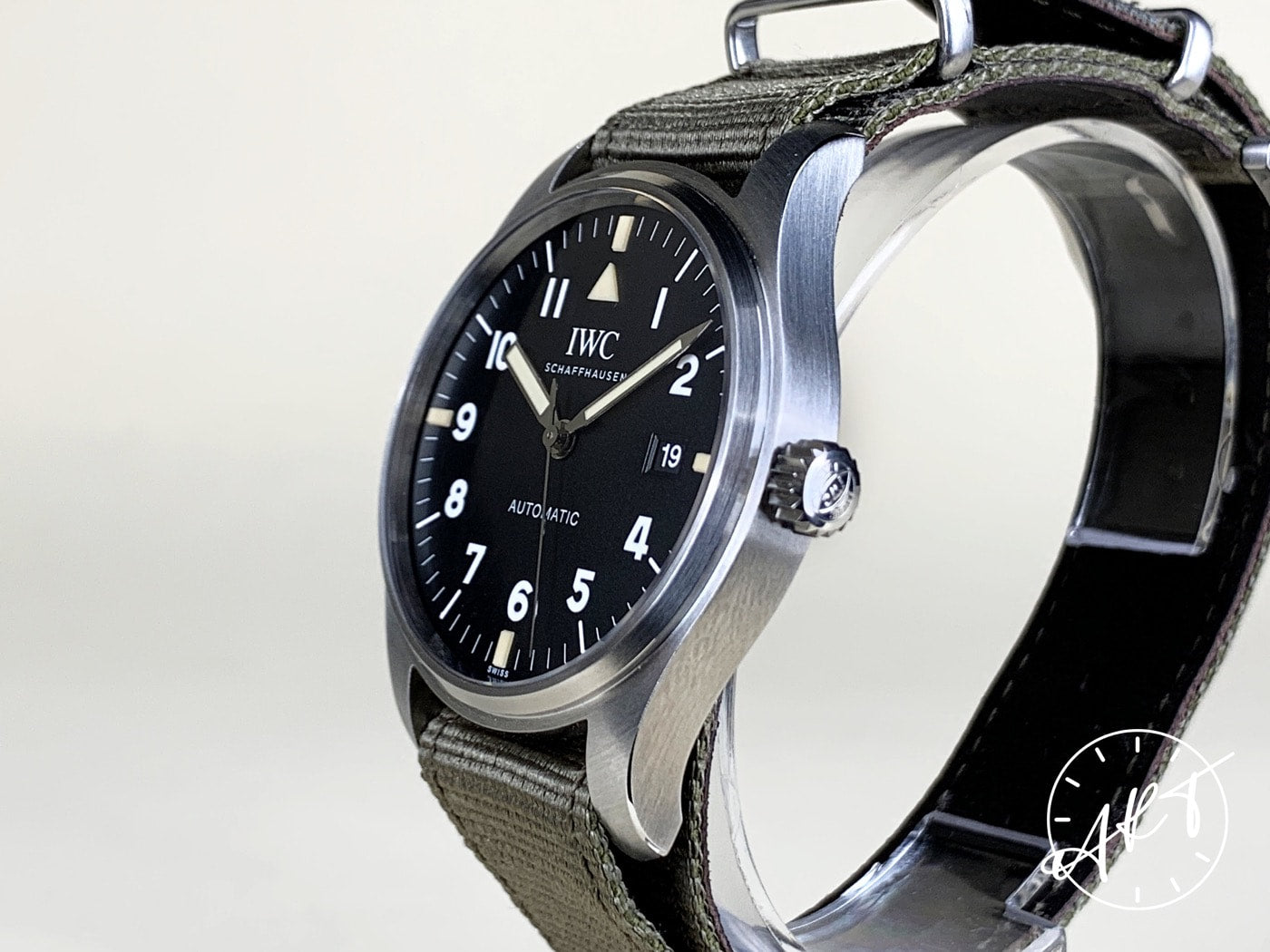 IWC Pilot Black Dial “Mark XVIII” SS Tribute to Mark 11 Ltd Watch IW327007 BP