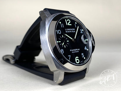 2006 Panerai PAM 164 Luminor Marina Black Dial Acciaio Diver Watch PAM00164 BP