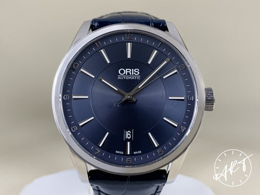 Oris Artix Calibre 733 Blue Dial Stainless Steel Automatic Watch