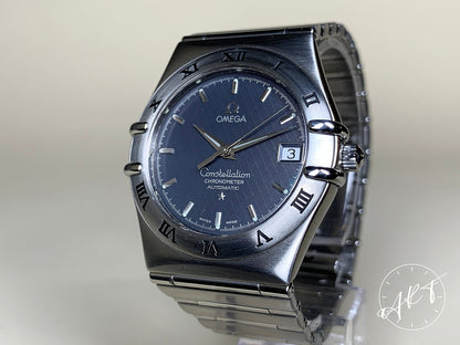 2006 Omega Constellation Chronometer Gray Dial SS Auto Watch 1502.40.00