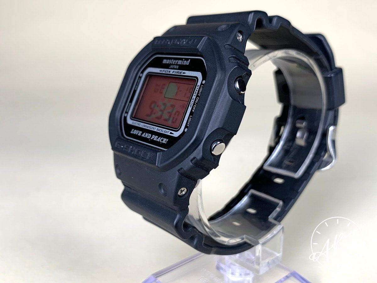 G-Shock DW-5600VT Black Quartz 25th Anniversary Love & Peace Ltd Diver Watch BP