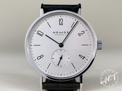 NOMOS Tangente Silver Dial Stainless Steel Manual Wind Watch 101