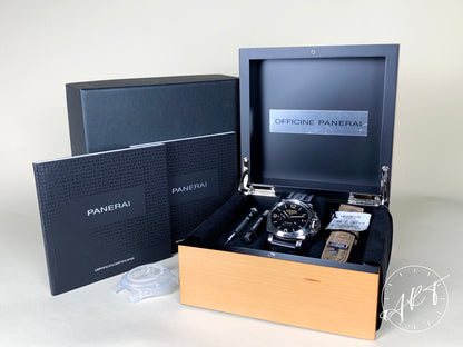 Panerai PAM 533 Luminor 1950 10 Days GMT Black Dial SS Auto Watch PAM00533 w/ BP